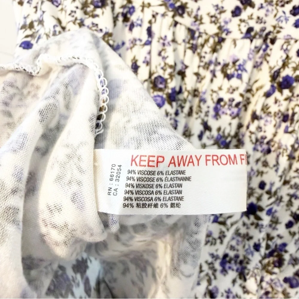 NWTs Free People | Intimately free people Kaya Printed Floral Bodysuit Medium